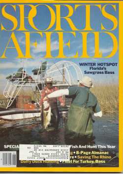 Vintage Sports Afield Magazine - January, 1986 - Like New Condition