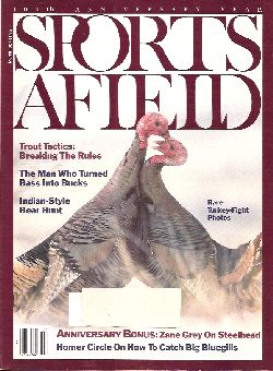 Vintage Sports Afield Magazine - March, 1987 - Like New Condition