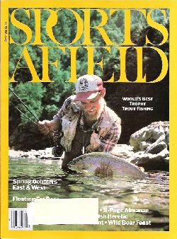 Vintage Sports Afield Magazine - April, 1988 - Like New Condition