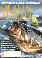 Vintage Sports Afield Magazine - March, 1990 - Like New Condition