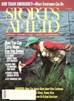 Vintage Sports Afield Magazine - April, 1990 - Good Condition