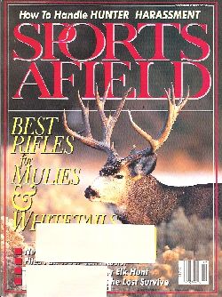Vintage Sports Afield Magazine - September, 1992 - Good Condition