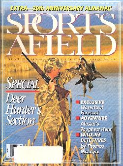 Vintage Sports Afield Magazine - October, 1992 - Like New Condition