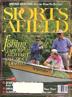 Vintage Sports Afield Magazine - March, 1993 - Like New Condition