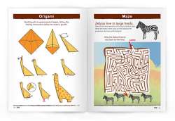 African Wildlife Nature Activity Book