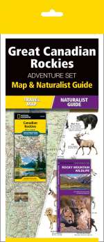 Great Canadian Rockies Adventure Set - Travel Map and Pocket Guide