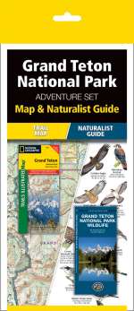 Grand Teton National Park Adventure Set - Travel Map and Pocket Guide