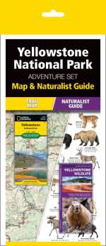 Yellowstone National Park Adventure Set - Travel Map and Pocket Guide