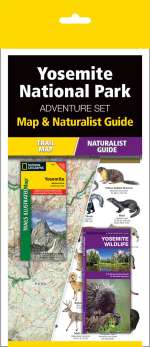 Yosemite National Park Adventure Set - Travel Map and Pocket Guide