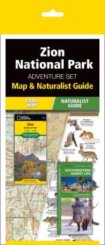Zion National Park Adventure Set - Travel Map and Pocket Guide