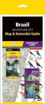 Brazil Adventure Set - Travel Map and Pocket Guide