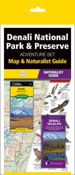 Denali National Park & Preserve Adventure Set - Travel Map and Pocket Guide