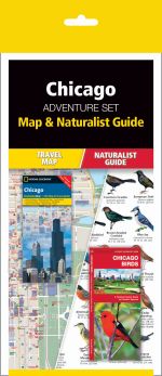 Chicago Adventure Set - Travel Map and Pocket Guide
