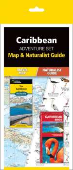 Caribbean Adventure Set - Travel Map and Pocket Guide