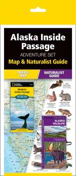 Alaska Inside Passage Adventure Set - Travel Map and Pocket Guide