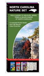 North Carolina Nature Set - 3 Pocket Guides