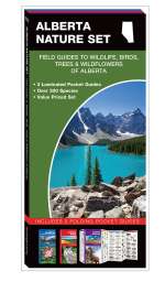 Alberta Nature Set - 3 Pocket Guides