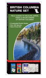 British Columbia Nature Set - 3 Pocket Guides