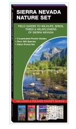 Sierra Nevada Nature Set - 3 Pocket Guides
